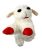 Multipet 10″ Lambchop Plush Squeaker Dog Toy