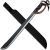 28″ Jungle Master Full Tang Machete w/ Reverse Serrations