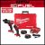Milwaukee 3697-22 M18 Gas Gen 4 Hammer Drill & Affect Driver Combo Package + 2 M18 5.0ah Batteries Dwelling Depot $258.02