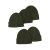 5-Pack Time & Tru Women’s Beanies (Various Colors)