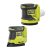 Ryobi One+ 18V Cordless Random Orbit Sander & Corner Cat Finish Sander (Tools Only)