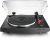 Turntables: Audio Technica AT-LP3BK Fully Automatic Belt Drive Turntable