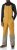 Amazon Essentials Men’s Water-Resistant Insulated Snow Bib Overall (Gold/Light Brown) $23.50