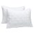 2-Pack Amazon Basics Cotton Jersey Blend Quilt Pillow Sham (White or Dark Grey)
