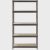 5-Shelf Muscle Rack Steel Freestanding Shelves (30″W x 12″D x 60″H, Silver)