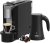 Bella Pro Series Capsule Coffee Maker and Milk Frother (Black)
