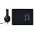 Razer Gaming Bundle: Kraken Wired Headset, Deathadder Wired Mouse, V2 Mat