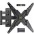 Full Motion TV Wall Mount Swivel and Tilt for 26-55 inch as much as 88lbs $15.16