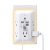 5-Outlet Extender Surge Protector w/ 3x USB-A, 1x USB-C Ports & Night Light