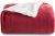 60″ x 80″ Bedsure Twin Dual-Sided Sherpa Blanket (Red)