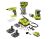 RYOBI ONE+ 18V Cordless 4-Tool Hobby Compact Kit w/ 4-ct. Batteries