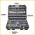 192-Piece DeWALT Mechanic Tool Set (Standard / SAE & Metric Combination)