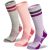 3-Pair Buttons & Pleats Women’s Merino Wool Socks EXPIRED