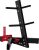 CAP Barbell 1″ Plate Tree Rack for Weights & Bar Storage (Red)