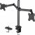 Huanuo Dual Monitor Stand w/ C Clamp & Base (for 13 to 27″ Monitors) $18.25 + Free Shipping