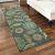 2′ x 6′ Maples Rugs Reggie Floral Non Slip Runner Rug (Multi)