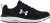 Under Armour Men’s Charged Assert 9 Running Shoe (Black/White)