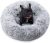 Shu Ufanro Washable Calming Round Donut Pet Bed for Cats or Small Dogs (Grey) $24 + Free Shipping