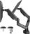 Huanuo Dual Arm Adjustable VESA Monitor Mount (13″-27″ Monitors) $31.89 + Free Shipping