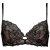 Calvin Klein Women’s Seductive Comfort Unlined Lace Bra (Black)