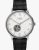 Timex Men’s TW2U11500 Waterbury Automatic 40mm Black/Silver-Tone Croco Genuine Leather Strap Watch $122.47