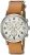 Timex Weekender 40mm Chronograph Watch w/ Leather-based Slip-Via Strap (Tan / Cream)