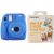 Fujifilm Instax Mini 9 Instant Camera Cobalt Blue w/ Fujifilm Starter Film Pack