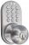 MiLocks TKK-02SN Tkk-Sn Digital Door Knob Lock with Electronic Keypad for Interior Doors, Satin Nickel