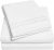1500 Supreme Collection Extra Soft Full Sheets Set, White – Luxury Bed Sheets Set with Deep Pocket Wrinkle Free Hypoallergenic Bedding, Over 40 Colors, Full Size, White