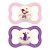 MAM Air Night Pacifiers (2 pack), MAM Sensitive Skin Pacifier 6+ Months, Glow in the Dark Pacifier, Best Pacifier for Breastfed Babies, Baby Girl Pacifiers, Pink & Purple