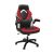 OFM Essentials Collection Racing Style Bonded Leather Gaming Chair, in Red/White (ESS-3085-RED-WHT)