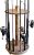 Rush Creek Creations Round Spinning 30 Fishing Rod Rack $39 at Amazon $38.98