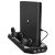 Pecham Vertical Stand for PS4 Slim / PS4 with Cooling Fan, Dual Controller Charger Station for Sony Playstation 4 Dualshock 4 with 3 Extra USB HUB Port (Not for Pro) $12.23