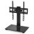 PERLESMITH Table Top TV Stand for 37″ – 55″ TVs – Height Adjustable TV Base Stand with Tempered Glass Base & Wire Management, VESA 400x400mm $19.99