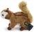 goDog Wildlife Dog Toy with Chew Guard (Chipmunk, Small)