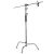 Neewer Pro 10′ Adjustable Metal C-Stand w/ 4′ Holding Arm
