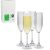 River Colony Trading via Amazon: Set of 4 Shatterproof Champagne Glasses for $9.99 with Code + Free Shipping with Prime or on Orders $25+